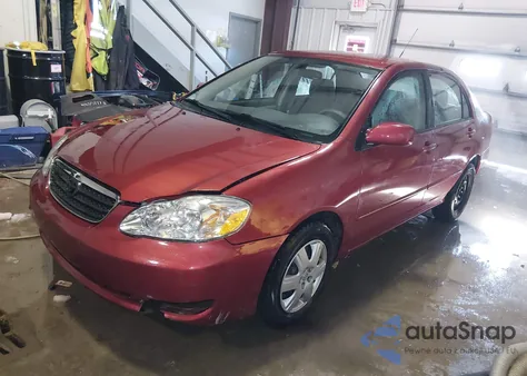 2007 Toyota Corolla Le from USA, damaged, VIN 2T1BR32E47C752356